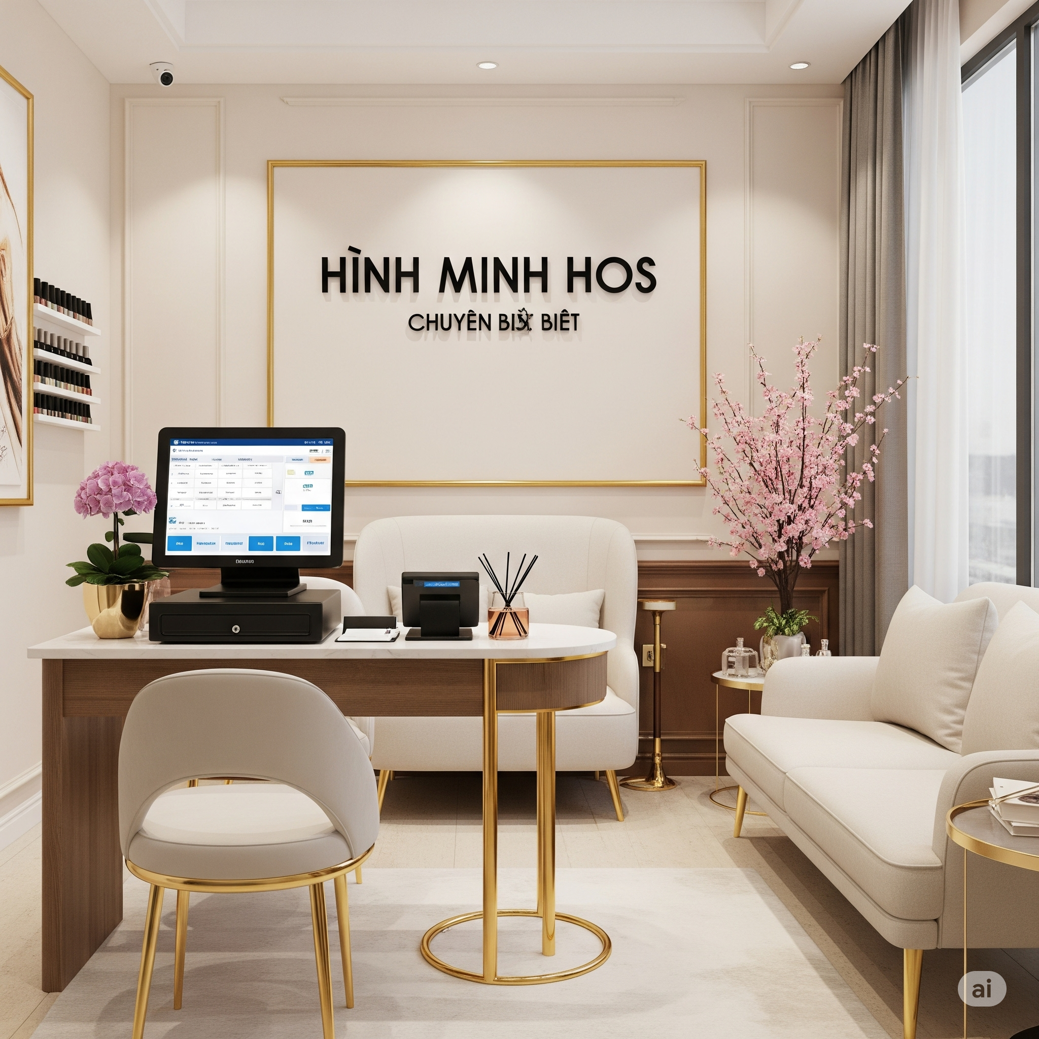POS spa salon chuyên nghiệp cho thẩm mỹ viện