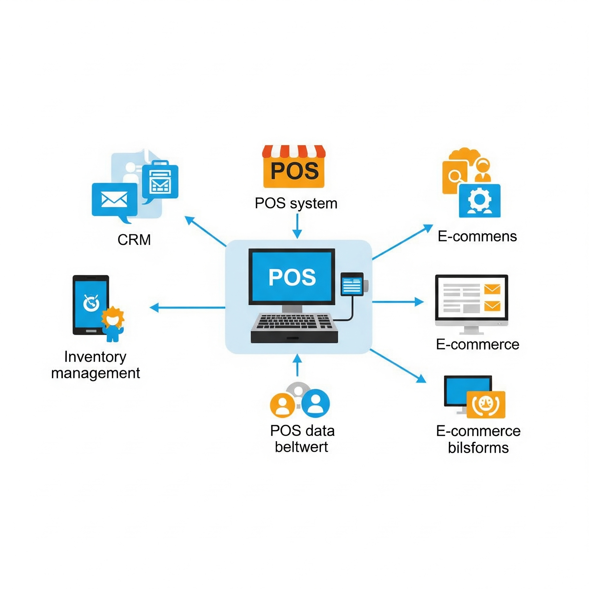 Kiosk tự order tích hợp hệ thống POS