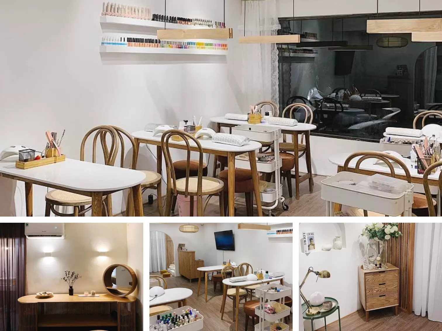 Nail salon dùng POS hiện đại