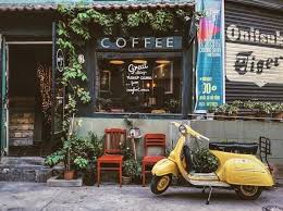 Kiosk tự order tại Cafe Vườn Lài